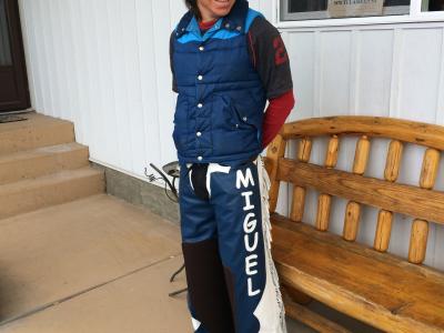 Chaps, Full Grain Leather, Hand tooled, Hand made in the Okanagan, Oliver, B.C., Canada.